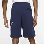 Sportshorts von Nike Sportswear, in der Farbe Blau, aus Polyester, andere Perspektive, Vorschaubild