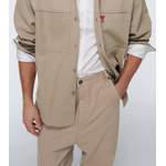 Herrenhose von Ami Paris, in der Farbe Beige, andere Perspektive, Vorschaubild