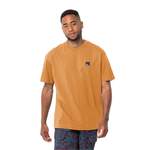 T-Shirt von Jack Wolfskin, in der Farbe Orange, aus Naturfaser, andere Perspektive, Vorschaubild