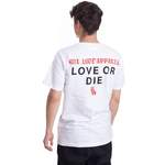 T-Shirt von One Love Apparel, in der Farbe Weiss, aus Baumwolle, andere Perspektive, Vorschaubild