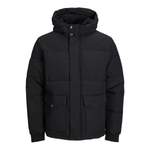 Steppjacke von jack & jones, in der Farbe Schwarz, aus Polyester, andere Perspektive, Vorschaubild