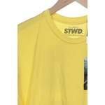 T-Shirt von Pull & Bear, in der Farbe Gelb, andere Perspektive, Vorschaubild