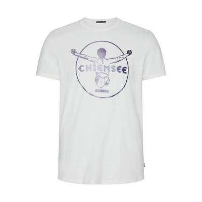 | T-Shirt 4054583385227 GTIN: für Chiemsee weiß Baumwolle, Ladendirekt Herren Gr. aus Größe L, Preisvergleich L,