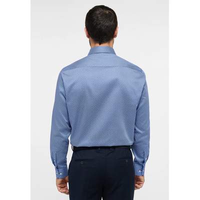 Preisvergleich für Eterna Langarmhemd COMFORT FIT, in der Farbe Blau, GTIN:  4062403995020 | Ladendirekt