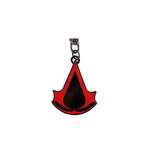 Schlüsselanhänger von Assassins Creed, in der Farbe Rot, aus Metall, andere Perspektive, Vorschaubild