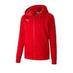 Sweatjacke von Puma, in der Farbe Rot, aus Polyester, andere Perspektive, Vorschaubild