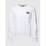 Sweatshirt von EA7 Emporio Armani, in der Farbe Weiss, aus Textil, Vorschaubild