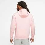 Fleecepullover von Nike, in der Farbe Weiss, aus Polyester, andere Perspektive, Vorschaubild