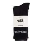 Sportsocke von Jack & Jones, in der Farbe Schwarz, aus Polyester, andere Perspektive, Vorschaubild