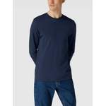 Langarm Shirt von Christian Berg Men, in der Farbe Blau, aus Baumwolle, andere Perspektive, Vorschaubild