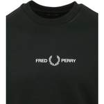 Sweatshirt von Fred Perry, in der Farbe Grün, aus Polyester, andere Perspektive, Vorschaubild