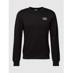 Sweatshirt von EA7 Emporio Armani, in der Farbe Schwarz, aus Textil, Vorschaubild