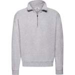 Sweatshirt von Fruit Of The Loom, in der Farbe Grau, andere Perspektive, Vorschaubild