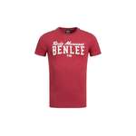 T-Shirt von Benlee Rocky Marciano, in der Farbe Rot, aus Baumwolle, andere Perspektive, Vorschaubild