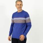 Herren-Pullover von Cashmerelike by BLUE SEVEN, aus Viskose, andere Perspektive, Vorschaubild