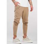 Chinohose von behype, in der Farbe Beige, andere Perspektive, Vorschaubild