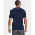 Funktionsshirt von Under Armour, in der Farbe Blau, aus Polyester, andere Perspektive, Vorschaubild