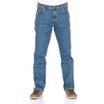 Straight Leg Jeans von Wrangler, in der Farbe Blau, aus Baumwolle, Vorschaubild