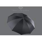 Regenschirm von Euroschirm, in der Farbe Schwarz, aus Leder, andere Perspektive, Vorschaubild