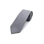 Krawatte von Seidenfalter, in der Farbe Grau, aus Seide, andere Perspektive, Vorschaubild