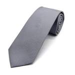 Krawatte von Seidenfalter, in der Farbe Grau, aus Seide, Vorschaubild