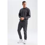 Jogginghose von DeFacto, in der Farbe Grau, aus Polyester, andere Perspektive, Vorschaubild