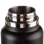 Flex Cap von Hydro Flask, in der Farbe Schwarz, aus Edelstahl, andere Perspektive, Vorschaubild