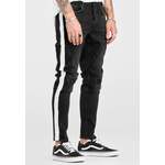 Slim Fit Jeans von 2y Premium, in der Farbe Schwarz, andere Perspektive, Vorschaubild