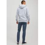 Sweatjacke von jack & jones, in der Farbe Grau, aus Polyester, andere Perspektive, Vorschaubild