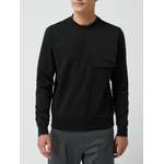 Sweatshirt von CK Calvin Klein, in der Farbe Schwarz, aus Polyester, andere Perspektive, Vorschaubild