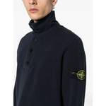 Sweatshirt von Stone Island, in der Farbe Blau, aus Baumwolle, andere Perspektive, Vorschaubild