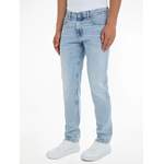 Straight Leg Jeans, in der Farbe Blau, aus Baumwolle, andere Perspektive, Vorschaubild