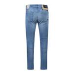 Slim Fit Jeans von Incotex, in der Farbe Blau, aus Baumwolle, andere Perspektive, Vorschaubild