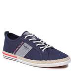 Sneakers von Pepe Jeans, in der Farbe Blau, aus Textil, andere Perspektive, Vorschaubild