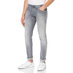 Slim Fit Jeans von jack & jones, in der Farbe Grau, aus Baumwolle, Vorschaubild