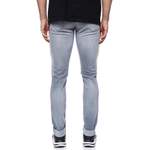 Slim Fit Jeans von jack & jones, in der Farbe Grau, aus Baumwolle, andere Perspektive, Vorschaubild