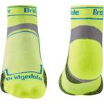 Sportsocke von Bridgedale, in der Farbe Gelb, aus Polyester, andere Perspektive, Vorschaubild