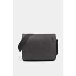 Messenger Bag von Strellson, in der Farbe Schwarz, aus Leder, andere Perspektive, Vorschaubild
