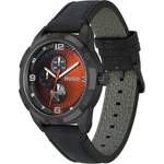 Herren-Armbanduhr von HUGO, in der Farbe Schwarz, aus Edelstahl, andere Perspektive, Vorschaubild