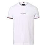 T-Shirt von Tommy Hilfiger, in der Farbe Weiss, aus Baumwolle, Vorschaubild