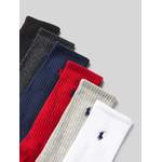 Sportsocke von Polo Ralph Lauren Underwear, in der Farbe Rot, aus Polyester, andere Perspektive, Vorschaubild