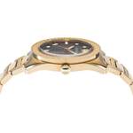 Schweizer Uhr von Versace, in der Farbe Gold, aus Edelstahl, andere Perspektive, Vorschaubild
