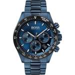 Herren-Armbanduhr von Boss, in der Farbe Blau, aus Edelstahl, Vorschaubild