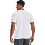 Funktionsshirt von Under Armour, in der Farbe Weiss, aus Polyester, andere Perspektive, Vorschaubild