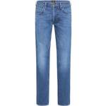 Straight Leg Jeans von Lee, in der Farbe Blau, aus Baumwolle, andere Perspektive, Vorschaubild