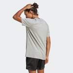 T-Shirt von Adidas Sportswear, in der Farbe Grau, aus Baumwolle, andere Perspektive, Vorschaubild