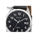 Herren-Armbanduhr von Regent, in der Farbe Schwarz, andere Perspektive, Vorschaubild