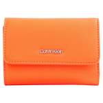 Geldbörse von Calvin Klein, in der Farbe Orange, aus Polyurethan, andere Perspektive, Vorschaubild