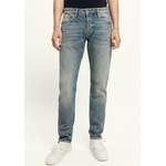 Slim Fit Jeans von Scotch & Soda, in der Farbe Blau, aus Denim, andere Perspektive, Vorschaubild