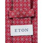 Krawatte von Eton, in der Farbe Rot, aus Seide, andere Perspektive, Vorschaubild